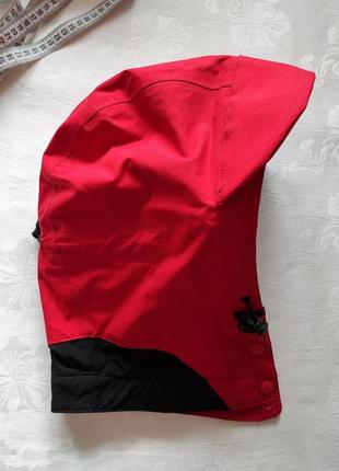 Капюшон к куртке jack wolfskin капюшон красно-черный