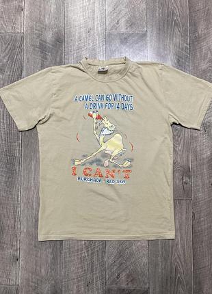 Band tees humor camel футболка