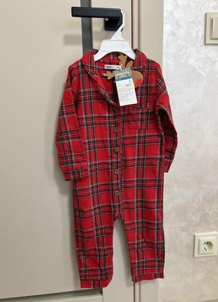 Ромпер в клетку бренда sinsay baby 86 см