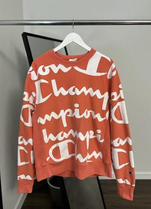 Чоловічий монограмний світшот champion