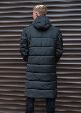 Куртка парка nike мужская удлиненная зимняя3 фото