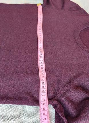 Джемпер бургунди бордо 4