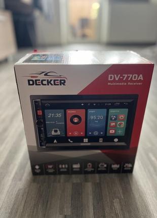 Автомагнитола decker dv-770a
