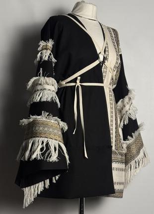 Кимоно с украинским орнаментом simmishop.handmade