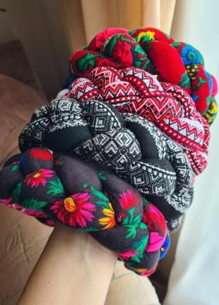 Ободки из платка2 фото