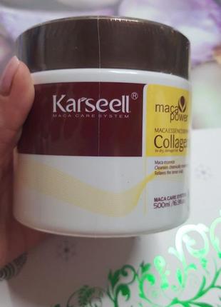 Маска з колагеном karseel (італія) нарозлив 100 мл