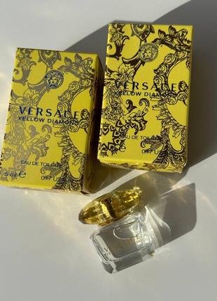 Versace yellow diamond миниатюра 5 мл