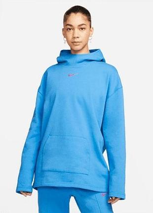 Худі nike sportswear oversized fleece funnel-neck hoodie