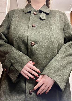 Шикарне ексклюзивне пальто австрія вінтаж вовна лоден salko vintage stories