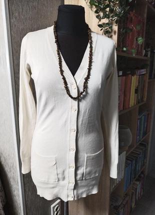 Кардиган / кофта молочного кольору