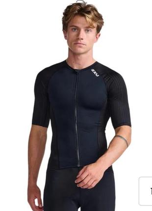 Футболка для триатлона 2xu майка аэродинамический топ с рукавами