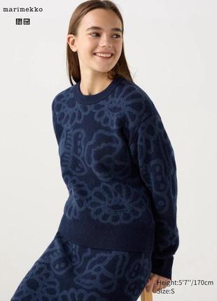 Светр з вовни uniqlo marimekko m