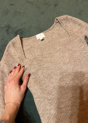 Трикотажное платье h&m, zara