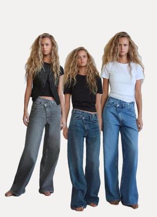 Джинсы zara новая коллекция 2025
