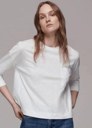 Качественный брендовый хлопковый реглан marc o'polo! размер s-m