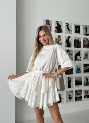 Женская асимметричная юбка2 фото