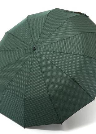 (2406) зонт женский автомат горошек на 12 спиц bellissimo