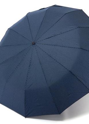 (2406) зонт женский автомат горошек на 12 спиц bellissimo