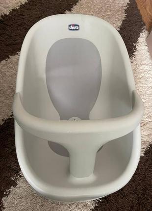 Модульный стульчик для купания ребенка chicco bubble nest