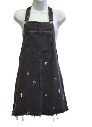 Джинсовый сарафан, denim, l 🖤8 фото