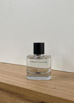 Парфюмированная вода zara vibrant leather / мужские духи zara