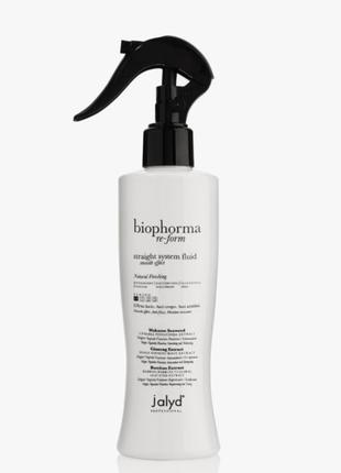 Реструктуризирующий флюид /термозащита для выпрямления волос jalid professional straight system fluid 250 ml