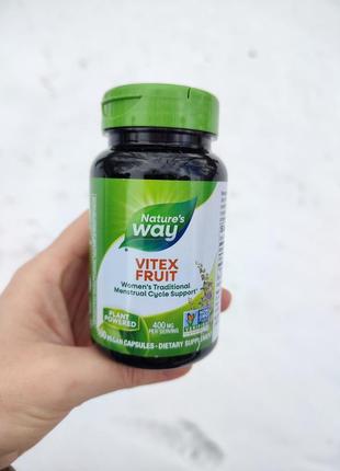 Вітекс nature's way (vitex) 400 мг 100 капсул