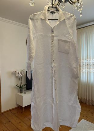 Рубашка -платье massimo dutti