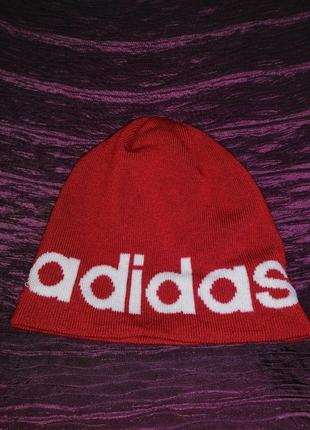Шапка двошарова трикотажна adidas, one size