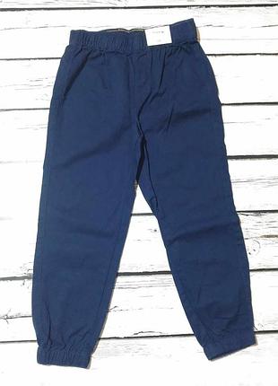 Тонкие коттоновые детские брюки на резинке джоггеры на мальчика h&amp;m