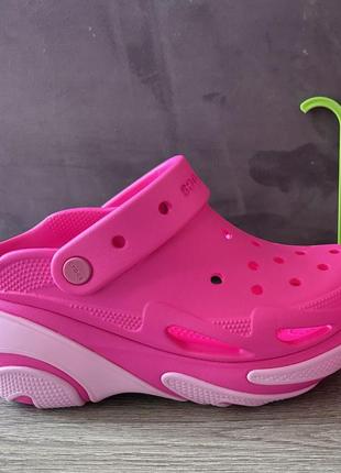 Женские кроксы bubble crush clog