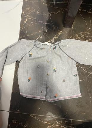 Блуза zara kids