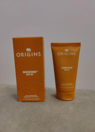 Ежедневный увлажняющий крем с spf 30 - origins ginzing spf30 day moisturizer 50ml