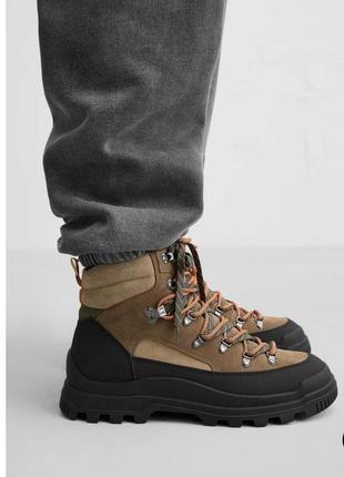 Чоловічі черевики zara ботінки