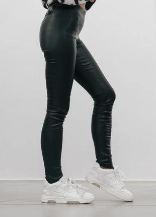Лосини шкіряні by samsoe samsoe the delta perfect leather legging