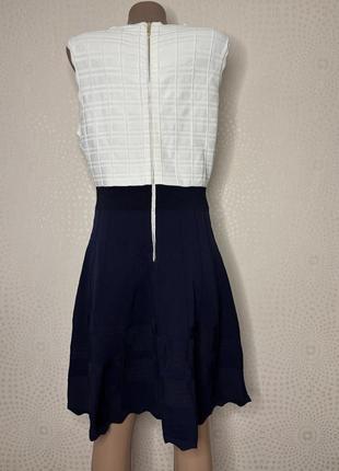 Комбинированное платье 👗 4