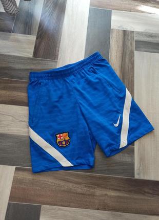 Футбольные шорты nike barcelona