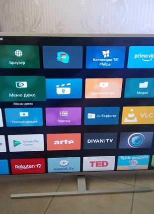 Телевізор 58 дюймів philips 58pus8505 4k android tv