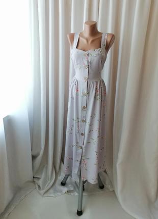 Пляжне плаття сарафан з гудзиках