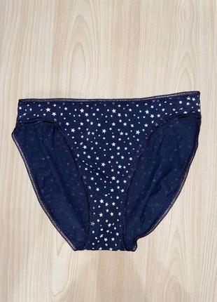 Женские коттоновые трусики с гипюром marks&spencer uk 12 eur 405 фото