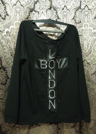 Світшот.кофточка бавовна віскоза еластан philip plein