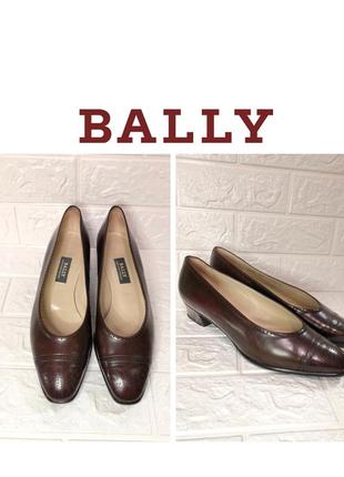 Bally suisse коричневые классические туфли премиум бренд винтажные