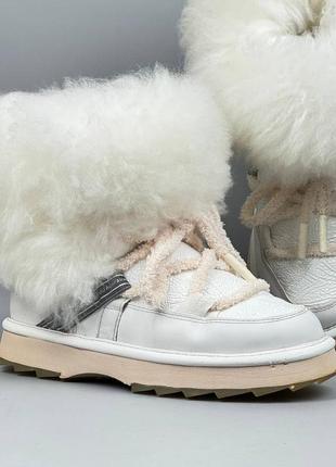 Угги emu australia blurred glossy черевики ботинки сапоги ugg зимние