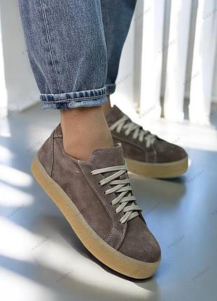 36-41 рр кросівки, кеди на платформі натуральна шкіра/замша бежевий, чорний, леопард, капучино