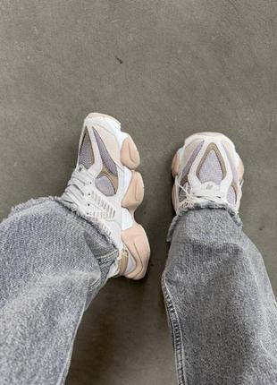 Кросівки new balance 9060 grey khaki beige