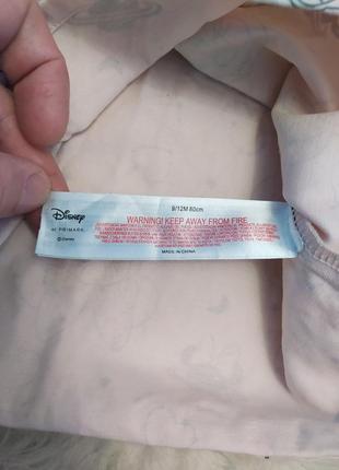 Платье сарафан джинсовый мики маус для девочки 9-12 месяцев disney от primark (270724)8 фото