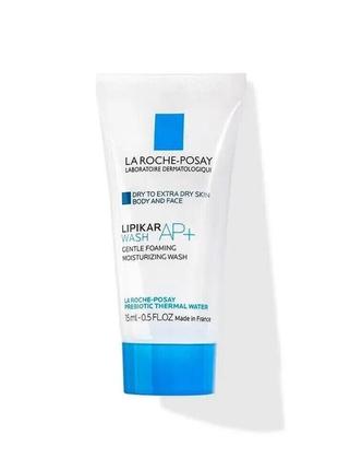 Очисник для обличчя та тіла la roche-posay lipikar wash ap+