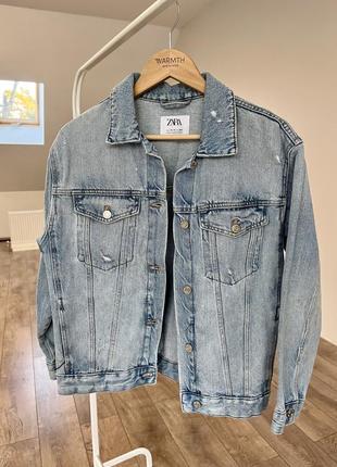Джинсовка zara 3