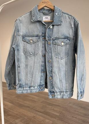 Джинсовка zara 4