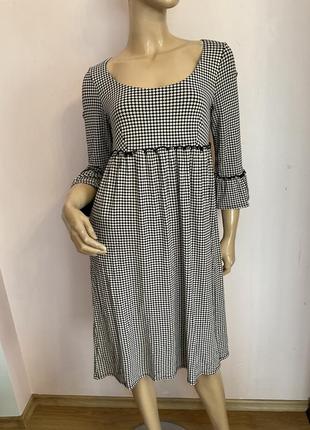 Стильное вискозное платье- меди/ s- m/ brend rsquo;язана сукня marks spencer